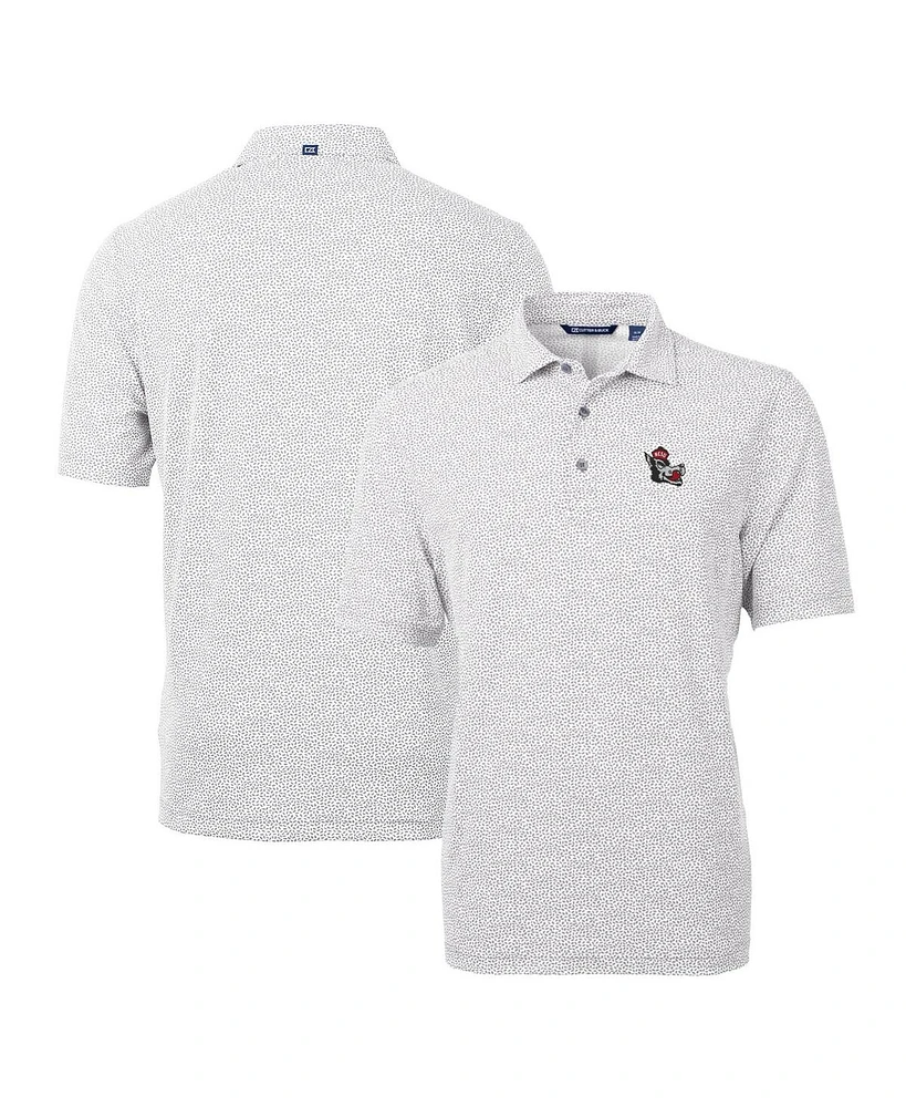 Cutter & Buck Men's Nc State Wolfpack Virtue Eco Pique Botanical Polo