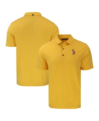 Cutter & Buck Men's Heather Gold Minnesota Golden Gophers Vault Forge Eco Stretch Polo