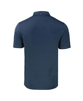 Cutter & Buck Men's Heather Navy Notre Dame Fighting Irish Play Like A Champion Today Forge Eco Stretch Polo