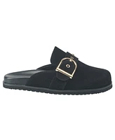 French Connection Women's Reina Buckle Strap Clogs