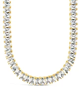 Sterling Forever Marisol Cubic Zirconia Tennis Necklace