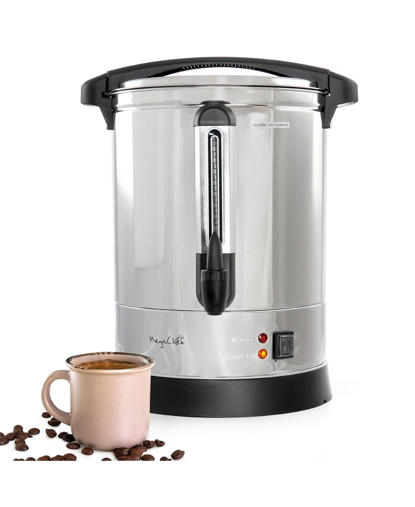 MegaChef 100 Cup Stainless Steel Coffee Urn