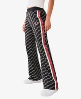 True Religion Women's Monogram Track Pants