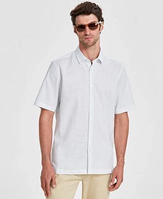 Alfani Men's Lenny Maze Short-Sleeve Shirt, Created for Macy's