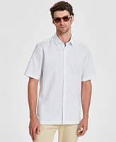 Alfani Men's Lenny Maze Short-Sleeve Shirt, Created for Macy's