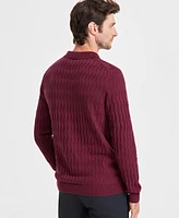 Alfani Men's Textured Sweater, Created for Macy's