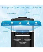 Inolait Sugift Water Cooler Dispenser 3-in-1 with Built-in Ice Maker and 3 Temperature Settings