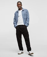 Mode of One Men's Regular-Fit Cotton Tapered Cargo Pants, Exclusively at Macy's