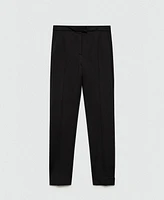 Mango Women's Pleated Suit Pants