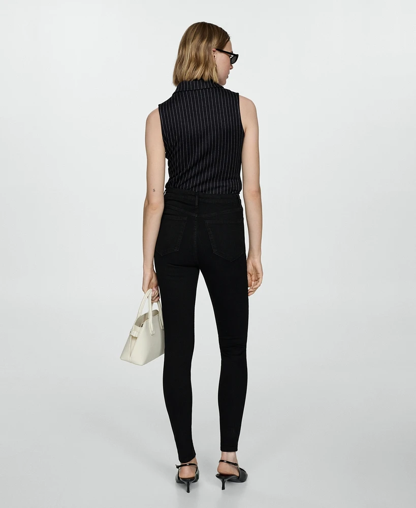 Mango Women's High-Rise Skinny Jeans