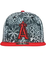 New Era Men's Black Los Angeles Angels Sands 59FIFTY Fitted Hat
