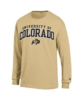 Champion Men's Tan Colorado Buffaloes Property Of Long Sleeve T-Shirt