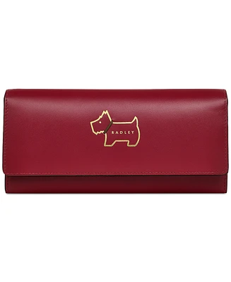 Radley London Heritage Dog Outline- Large Flapover Matinee Wallet