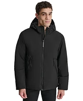 Dkny Men's Hooded Full-Zip Jacket