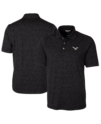 Cutter & Buck Men's Philadelphia Eagles Advantage Tri-Blend Space Dye Polo