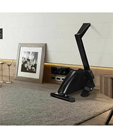 Sugift Foldable Quiet Operated Fitness Rowing Machine with 10 Level Adjustable Resistance