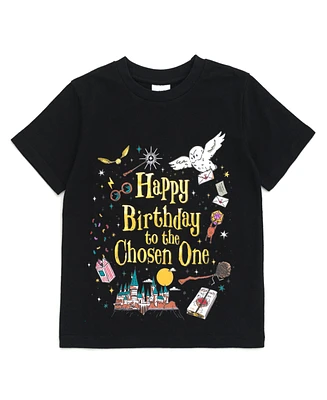 Harry Potter Boys Birthday Vintage Wash T-Shirt to