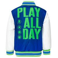 Toy Story Toddler Boys Cars Zip Up Varsity Bomber Jacket