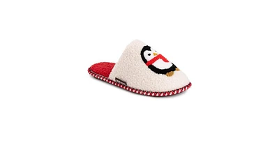 Muk Luks Women's Novelty Reindeer Scuff Slipper