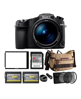 Sony CyberShot RX10 Iv Digital Camera with 64GB Sd Card and Accessory Bundle