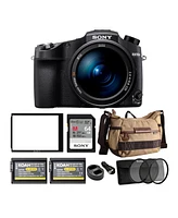 Sony CyberShot RX10 Iv Digital Camera with 64GB Sd Card and Accessory Bundle