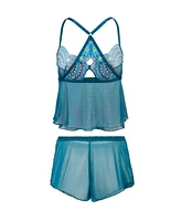 Adore Me Women's Blake Camisole & Shorts Set Lingerie