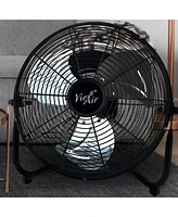 Vie Air 20 Inch Industrial Tilting High Velocity 3 Speed Metal Floor Fan