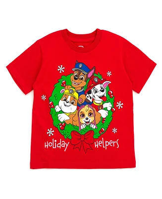 Paw Patrol Toddler Boys July 4th Halloween Christmas T-Shirt to