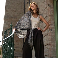Helena - Large Silk Scarf for Women