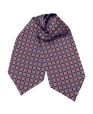 Elizabetta Men's Barberini - Silk Ascot Cravat Tie for Men