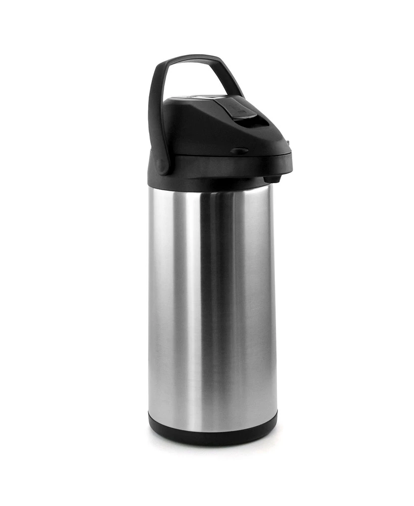 Megachef 5L Stainless Steel Airpot Hot Water Dispenser for Coffee and Tea