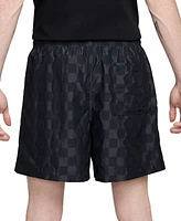 Nike Men's Club Flow Checker Logo Shorts