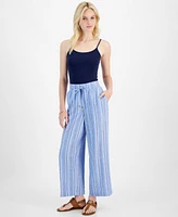 Tommy Hilfiger Women's Striped Drawstring Pants