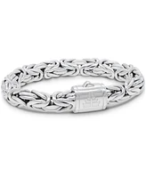 Devata Borobudur Oval 10mm Chain Bracelet in Sterling Silver