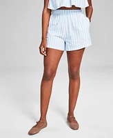 And Now This Women's Side-Pocket Pull-On Shorts, Created for Macy's