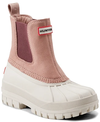 Hunter Women's Sutton Waterproof Casual Booties from Finish Line