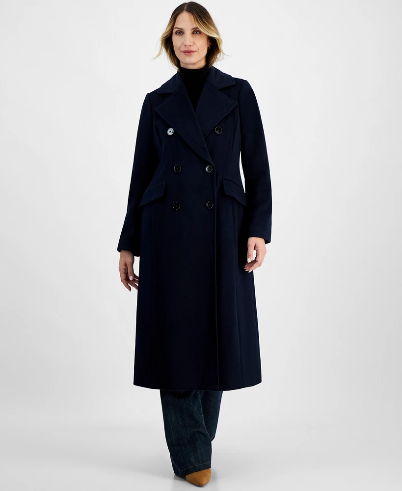 Michael Kors Women's Double-Breasted Maxi Coat