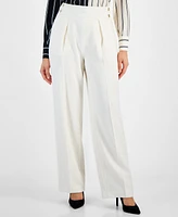 Bar Iii Women's Crepe Pull-On High-Rise Pants