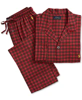 Polo Ralph Lauren Men's 2-Pc. Plaid Flannel Pajamas Set