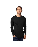 Bellemere New York Men's Henley Cotton Cashmere T-shirt