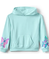 Lands' End Big Girls Plus Long Sleeve Active Hoodie