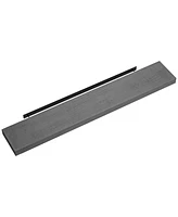 Homcom 48" Fireplace Mantel, Fir Wood Floating Shelf, Wall Mounted, Walnut