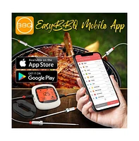 NutriChef Bluetooth Wireless Bbq Digital Thermometer