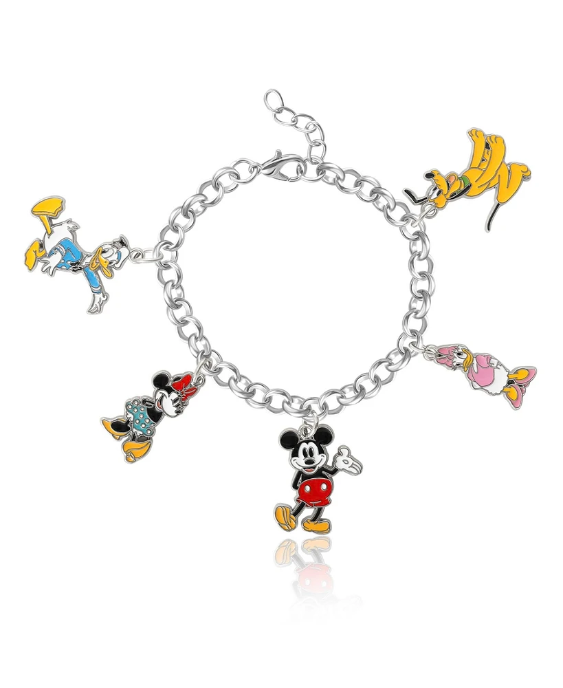 Disney Mickey Mouse And Friends Charm Bracelet