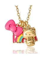 Hello Kitty Sanrio Charm Set with Necklace Chain