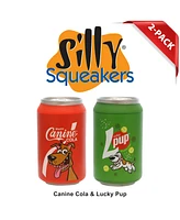 Silly Squeaker Silly Squeaker–Soda Can- Combo 2 Pack. Novelty Play Toys