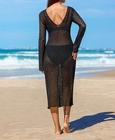 Cupshe Women's Crochet Beach Cover-Up Dress