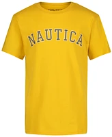 Nautica Toddler and Little Boys Varsity Arch Short Sleeve Tee