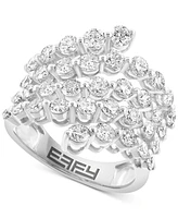 Effy Lab Grown Diamond Openwork Cluster Statement Ring (2-3/4 ct. t.w.) in 14k White Gold