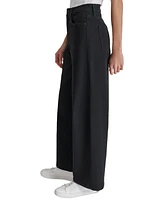 Dkny Jeans Women's High-Rise Wide-Leg